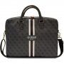 Guess 4G Printed Stripes torba za MacBook do 16" - siva
