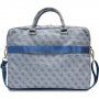 Guess 4G Printed Stripes torba za MacBook do 16" - modro
