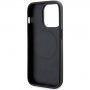 Guess G Cube ovitek z MagSafe za iPhone 13 Pro Max - črna