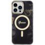 Guess Marble IML ovitek z MagSafe za iPhone 13 Pro Max - črna