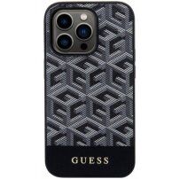 Guess G Cube ovitek z MagSafe za iPhone 13 Pro Max - črna