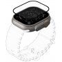 UAG Glass Shield Plus kaljeno steklo za Apple Watch Ultra 49mm