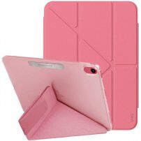 UNIQ Camden etui z origami stojalom za iPad 10,9" (2022) / 11" (2025) - roza