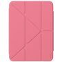 UNIQ Camden etui z origami stojalom za iPad 10,9" (2022) / 11" (2025) - roza