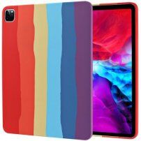 Silikonski pokrov za iPad Pro 12,9" (2018-2022) - mavrica