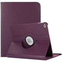 Vrtljiva 360° zaščitna torbica za iPad 9,7" (2017/2018) / Air 1 / 2 / Pro 9,7" - vijolična