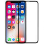 NILLKIN kaljeno 3D steklo za iPhone XS Max - črna