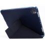 Etui s origami stojalom in prostorom za Apple Pencil za iPad Pro 12,9" (2018-2022) - temno modra
