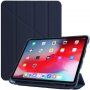 Etui s origami stojalom in prostorom za Apple Pencil za iPad Pro 12,9" (2018-2022) - temno modra