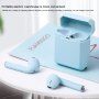 InPods 2 brezžične bluetooth slušalke s polnilnim etuijem za Apple naprava - bela