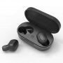 TWS-M1 brezžične bluetooth slušalke s polnilnim etuijem za Apple naprava - črna
