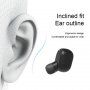 TWS-M1 brezžične bluetooth slušalke s polnilnim etuijem za Apple naprava - bela