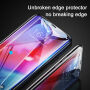 BASEUS kaljeno steklo z zaobljenim robom za iPhone XS Max - črna