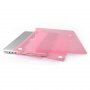 Sijajen prozoren ovitek za MacBook Pro 13" (A1425 / A1502) - roza