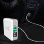 Polnilnik / napajalnik z močjo 6700mAh z zamenljivimi vtiči (AU / UK / ZDA / EU) in brezžičnim polnjenjem