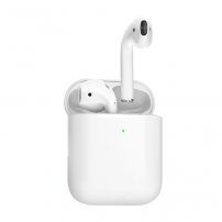 Wiwu Airbuds SE mini brezžične bluetooth slušalke za Apple naprava - bela