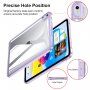 Prozorni etui za iPad Air 4 (2020) / Air 5 (2022) - modro