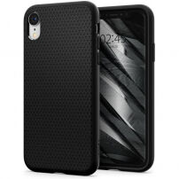 Spigen tekoči zračni pokrov za Apple iPhone XR - črna