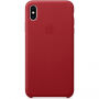 Originalna usnjena torbica Apple za iPhone XS Max - rdeče