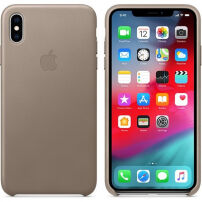 Originalna usnjena torbica Apple za iPhone XS Max - dima