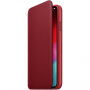 Originalna usnjena torbica Apple Folio za iPhone XS Max - rdeče