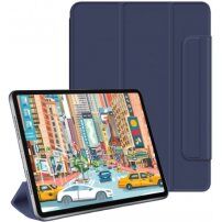 Magneten etui z magnetnim zapiranjem za iPad Pro 12,9" (2018-2022) - temno modra