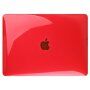 Sijajen prozoren ovitek za MacBook Pro 15" (A1398) - rdeče