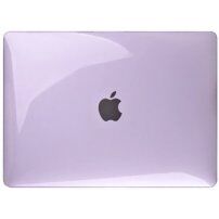 Sijajen prozoren ovitek za MacBook Pro 16" (A2485 / A2780 / A2991 / A3186 / A3403) - vijolična