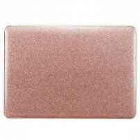 Bleščeč etui s črnim dnom za MacBook Air 13" (A1237 / A1304 / A1369 / A1466) - roza-zlato