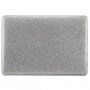 Bleščeč etui s črnim dnom za MacBook Pro 13" (A1278) - srebro