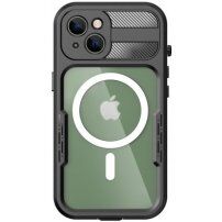 RedPepper odporen na udarce in vodoodporen etui z MagSafe za iPhone 14 - črna