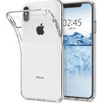 Spigen tekoči kristalni pokrov za iPhone XS Max - jasno