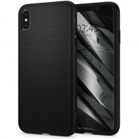 Spigen tekoči zračni pokrov za iPhone XS Max - črna
