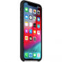 Originalna usnjena torbica Apple za iPhone XS - črna