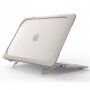 Etui, odporen na udarce, z izvlečnimi nogicami za MacBook Pro 13" (A1425 / A1502) - bež