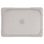Etui, odporen na udarce, z izvlečnimi nogicami za MacBook Pro 13" (A2251 / A2289 / A2338) - bež