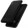 Trpežni ovitek Spigen Core Armor za iPhone XS / X - črna
