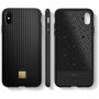 Spigen La Manon Classy pokrov Apple iPhone XS / X - črna