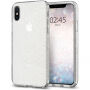 Spigen ovitek s tekočimi kristalnimi bleščicami za iPhone XS / X - jasno
