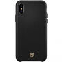 Spigen La Manon Calin pokrov Apple iPhone XS / X - črna