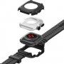 Catalyst Total Protection trpežen vodoodporen etui s paščkom za Apple Watch 45mm - črna
