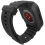 Catalyst Total Protection trpežen vodoodporen etui s paščkom za Apple Watch 45mm - črna