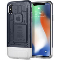 Torbica Spigen Classic C1 za Apple iPhone X - črna