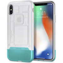 Torbica Spigen Classic C1 za Apple iPhone X - bela