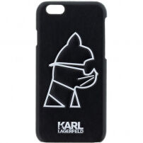Karl Lagerfeld Torbica Head Punk za iPhone 6 / 6S - črna