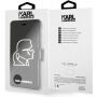 Karl Lagerfeld Torbica za knjigo K-Punk za iPhone 7 Plus / 8 Plus - črna