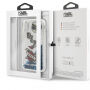 Karl Lagerfeld Karl Captain Carl Liquid Glitter Case za iPhone X - modro