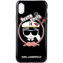 Karl Lagerfeld Karl Sailor kovček za iPhone X - črna
