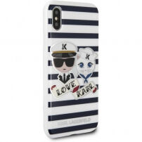 Karl Lagerfeld iPhone X - črna