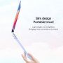 Mat prozoren ovitek z izvlečnim stojalom za MacBook Air 13" (A2681 / A3113 / A3240) - bela